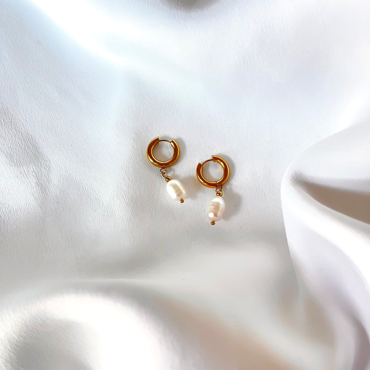 Pearl Hoops