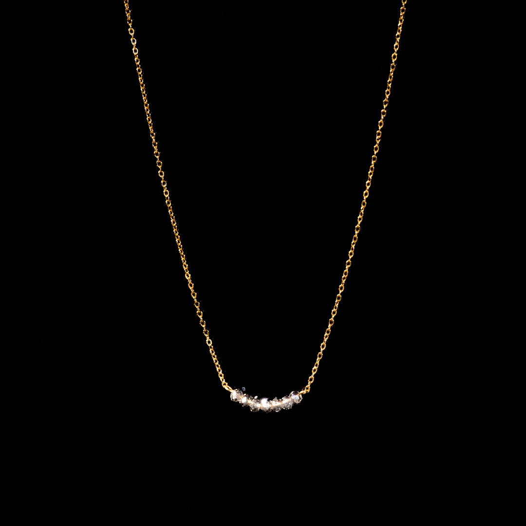 Dainty crystal necklace