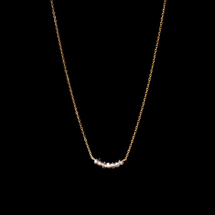 Dainty crystal necklace