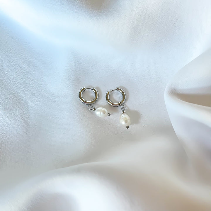 Pearl Hoops