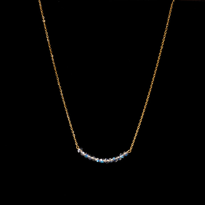 Dainty crystal necklace